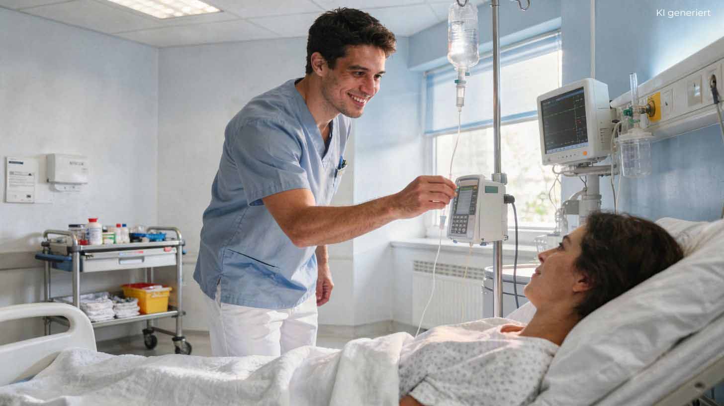 Examinierte Pflegefachkraft (m/w/d) 27–30 €/Std.